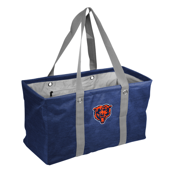 Logo Brands Chicago Bears Crosshatch Picnic Caddy 606-765-CR1